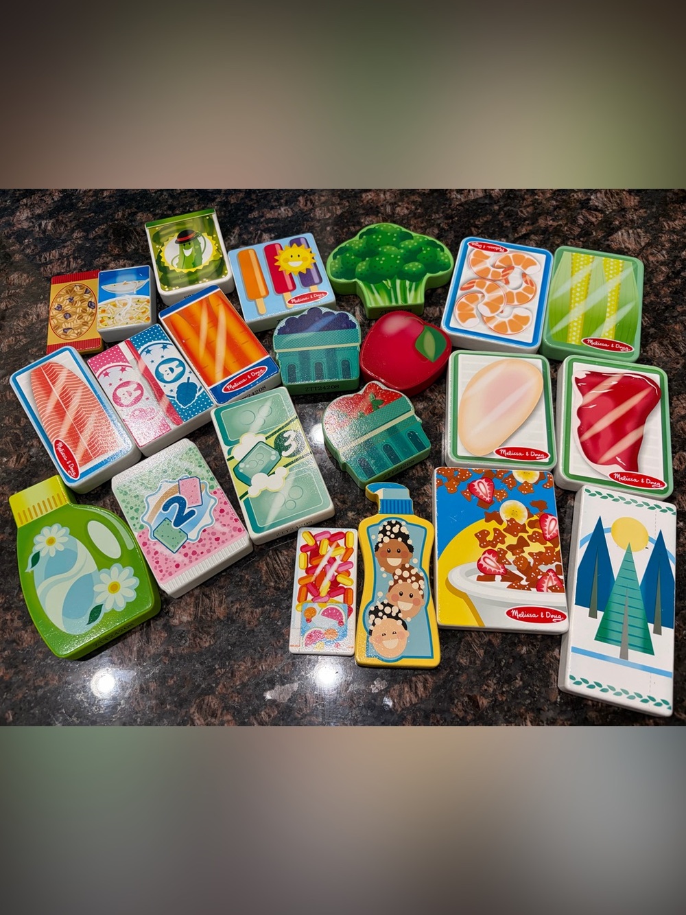 Melissa & Doug Play Wooden Food